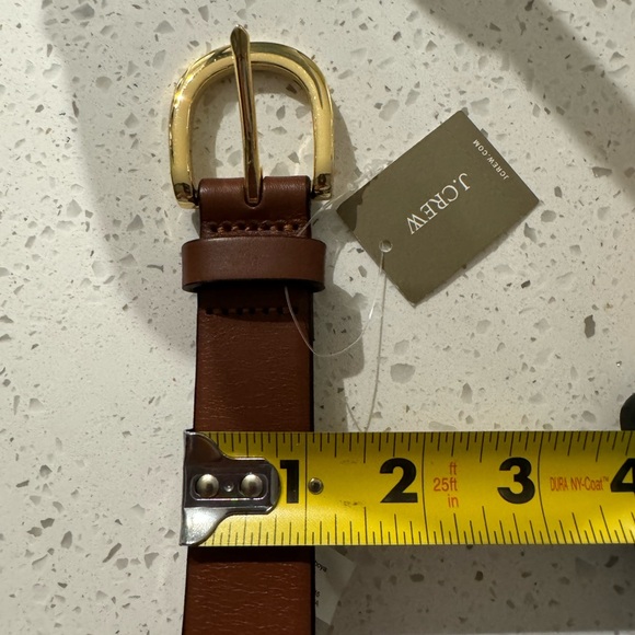 NWT J.Crew Classic belt in Italian leather - best seller - Picture 9 of 9